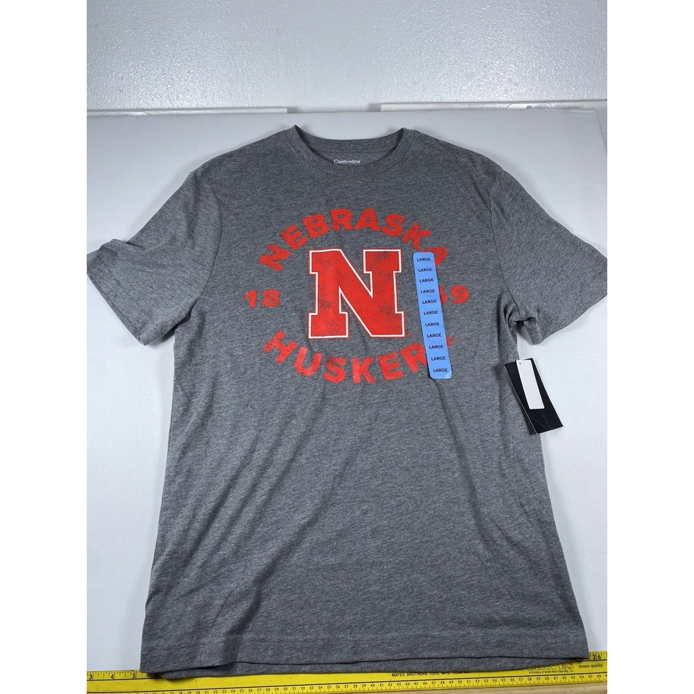 Nebraska‎ Licensed Men's Tshirt Size Large